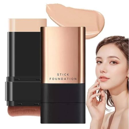 2 Pcs Kakashow Stick Foundation-Natural White And Ivory Combo