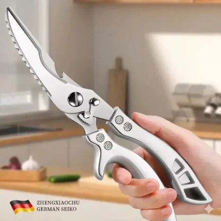 Powerful Stainless Steel Kitchen Scissors